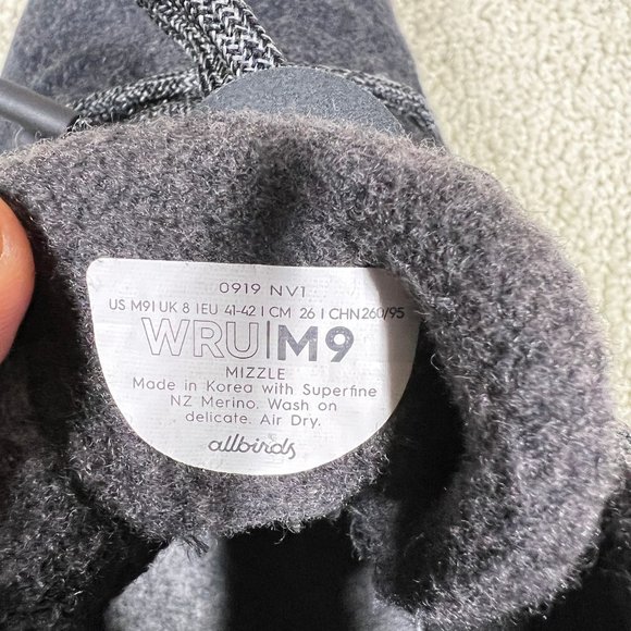 Allbirds Wool Runner-up High Top Mizzles - Picture 11 of 12